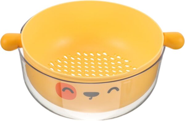 Double-Layer Plastic Soaking and Draining Basin